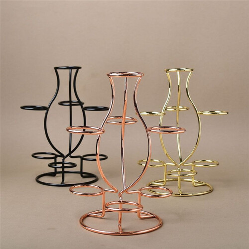 Crystal   Spheres Metal Holder Saving Space Multipurpose  Display Stand Crystal  Base for Bookcase,D 2