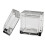 20Pcs Acrylic Box Trays for 0.39Inch 10mm Elements Cubes Clear Case Periodic Table Bracket for Elements Collections 8