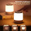 Lampe de nuit tactile Hariumiu avec 3 températures de couleur 3