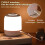 Lampe de nuit tactile Hariumiu avec 3 températures de couleur 4