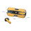 Qnjujn Mechanical Wind Bluetooth Headset Yellow 3