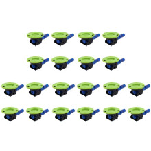 20pcs 3 Inch Concave Vacuum Cup 75mm Heavy Duty Hand Pump Suction Cup with M6 Threaded Stud
