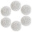Set di 6 sottobicchieri minimalisti in cotone con supporto 5
