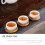 Round bamboo coaster set 4 pcs non-slip drink mat 6