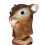 (One size passar alla vuxna) Ekorrlatexmask 4
