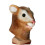 (One size passar alla vuxna) Ekorrlatexmask 3