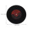 Music Lover Bottle Coasters Set Red 4 pcs 6