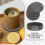 Leather Coaster Round Insulated Cup Pad 4 Pack 2