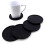 Sottobicchiere rotondo in silicone impermeabile e resistente al calore. 1