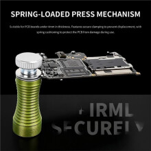 2pcs Spring Loaded Magnetic PCB Holder Strong Magnet Carbon Pillar Design Fits 35mm PCB Clamp Tool for Phone Repair