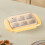 Silicone Ice Cube Tray with Lid 6-Compartment 7