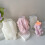 Food Grade Silicone Candle Mold Wave Stripe Column 1 Piece 7