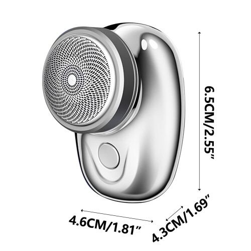 Mini Electric Razor for Men Portable Wet/Dry USB 1