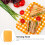 Bandeja rectangular de melamina YUNXNK DOITOOL para servir 8