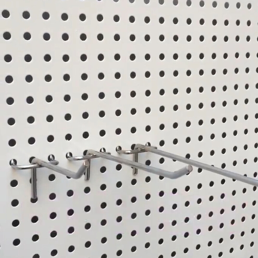 Hariumiu Pegboard Hooks Iron Heavy Duty 10 Pcs 9178400386008