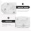Rotating Storage Tray Transparent Round Turntable 2 pcs 4