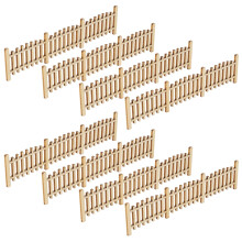 Wooden Miniature Fence for Sandbox Architectural Models 8