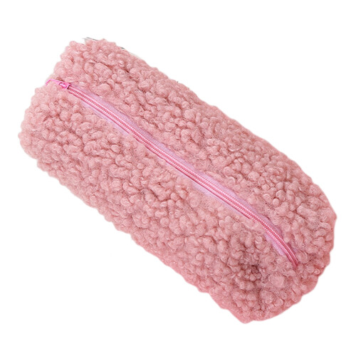 Plush pen case high capacity dust-proof 1 piece