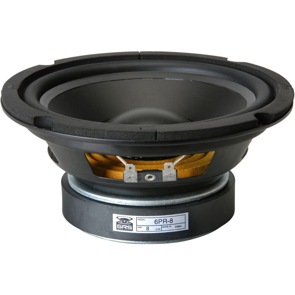 6Pr-8 Poly Cone Woofer 6.5 Inch Rubber Surround 9336866959802