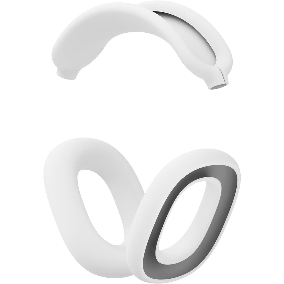 Silicon Case For Airpods Max Overhead And Earcup Cover White 9336866961485