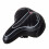 Polyurethane Mountain Bike Saddle Black Striped 2