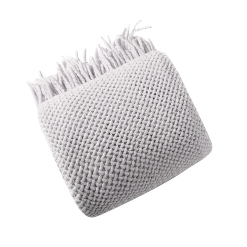 Wool Knitted Sofa Blanket Solid Color 150x200cm 1