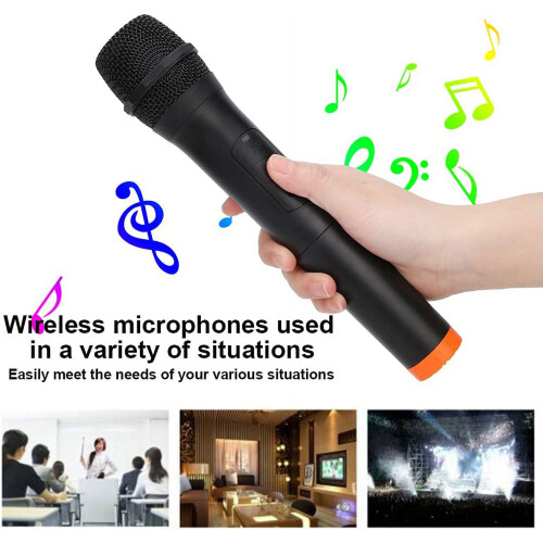 Wireless Microphone VHF handheld dynamic 1 set 1