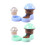 Hesroicy cat water feeder mushroom shape 1 set 7