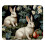 Rabbit Leaf Mouse Pad Anti-Slip Rubber Base 1 Pack 1
