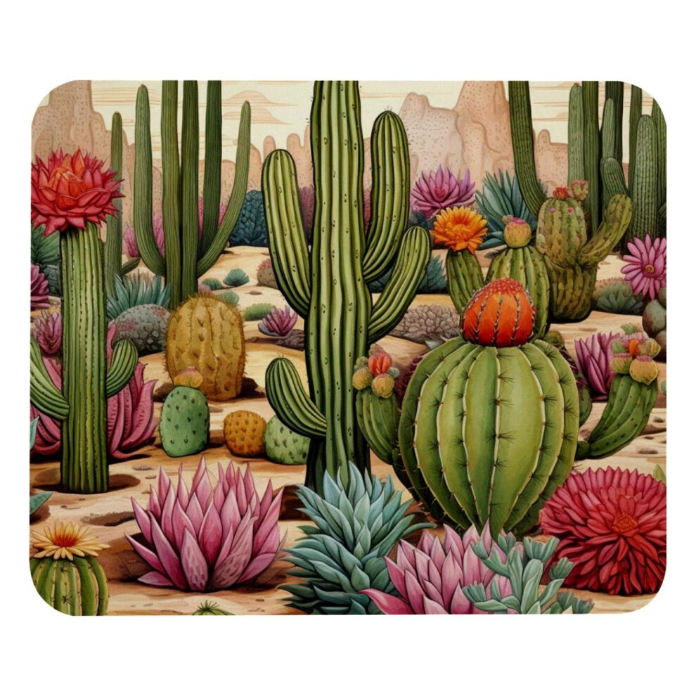 Cactus Cartoon Mouse Pad Ergonomic Thick Å« 917087736671