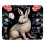 Bunny Flowers Mouse Pad Smooth Non-Slip 8.3x9.8 in 1