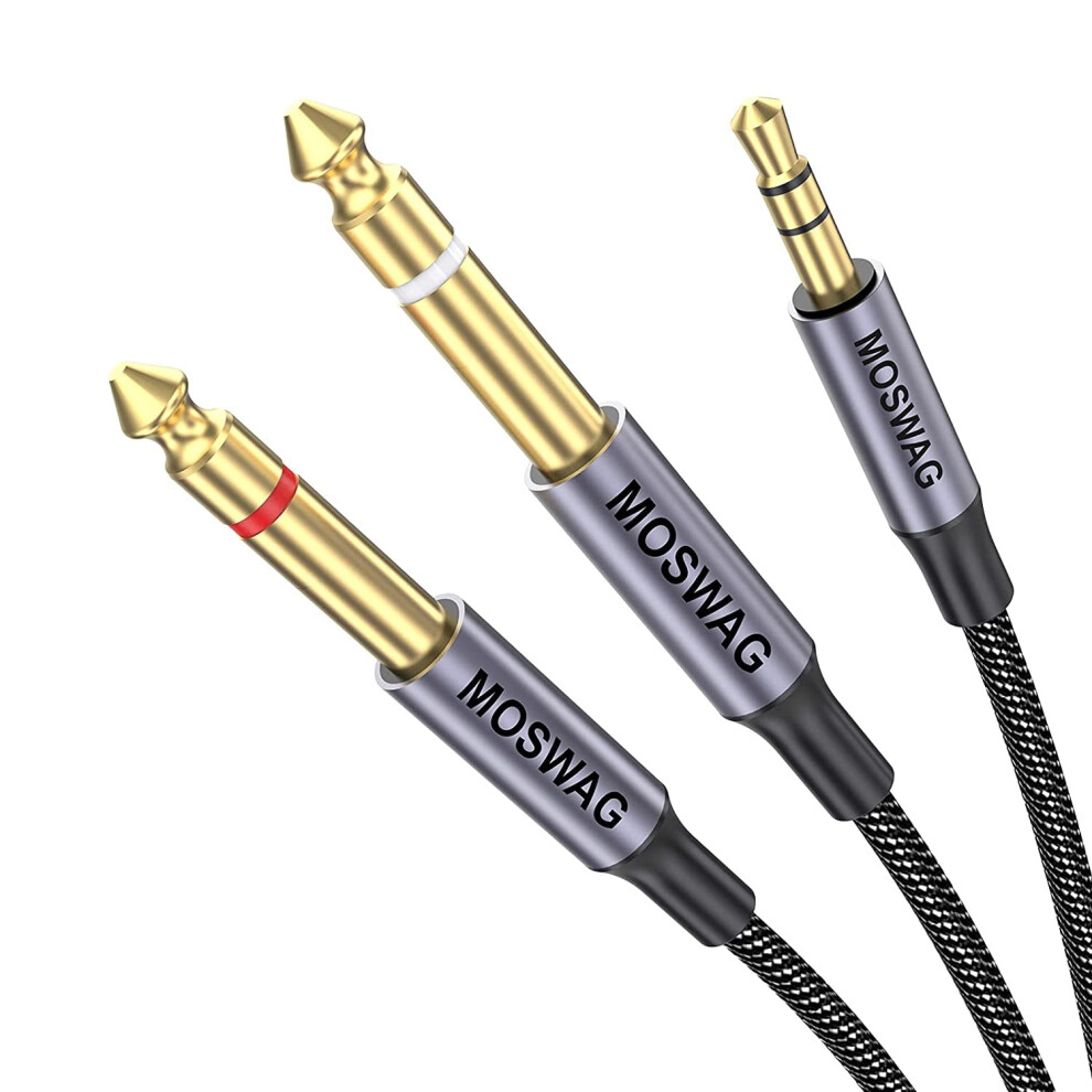 3.5Mm To Dual 6.35Mm Mono Y Cable 1M 9336866948424