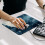 Polar Bear Mouse Pad Starry Sky 8.3x9.8 in 7