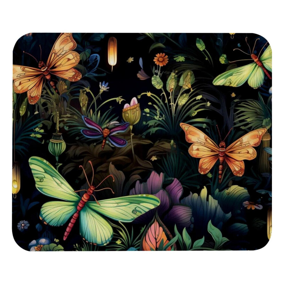 Glowworm Butterfly Desk Mat Small Rubber Base 917087738651