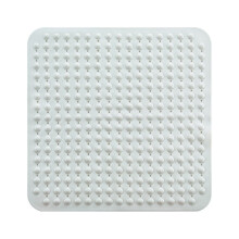 PVC bathroom non-slip shower mat with suction pads
