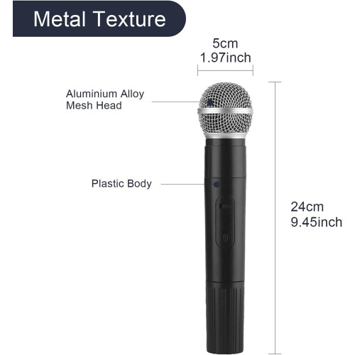 Microphone Plastic Rock Karaoke Prop 1 Piece 1
