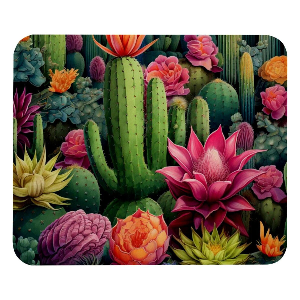 Mouse Pad Cactus Design Smooth Surface 1 Pack 917087738859