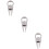 Golf divot fork metal zinc alloy 3 pcs 1