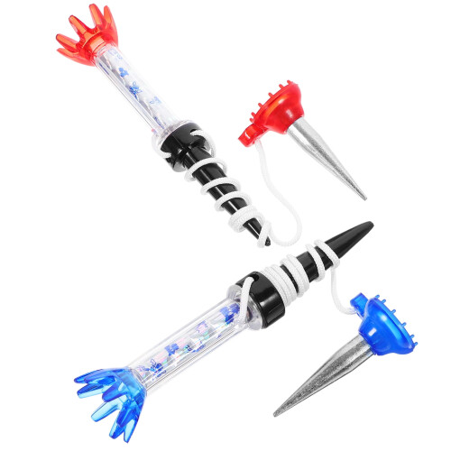 Golf Ball Holder with Adjustable Tee and Phone Mount 2 Pcs