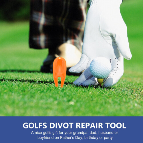 Golf Divot Tool Plastic Green Fork 20 PCS 2