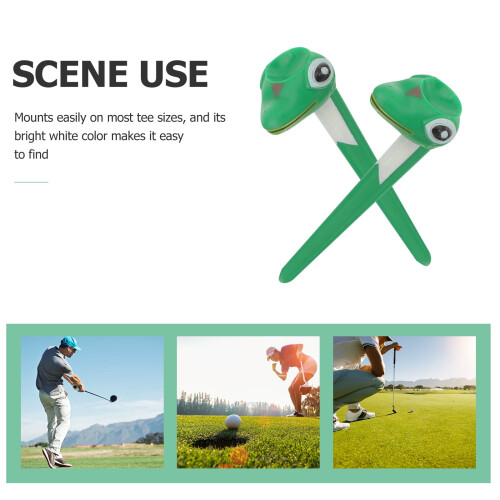 Golf Balls Plastic Tees Ball Holders 6 Pcs 2
