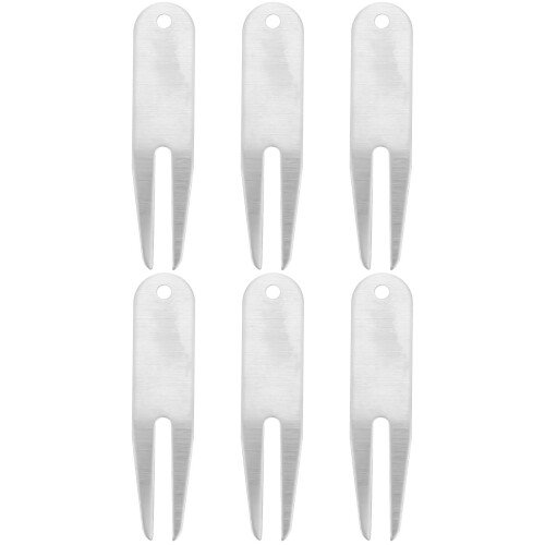 Golf Green Fork Divot Repair Tool 6 Pcs
