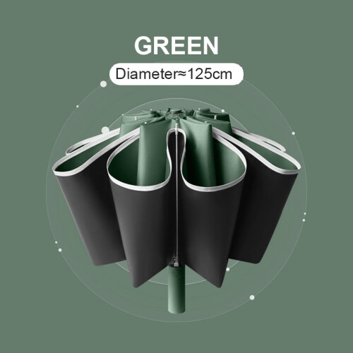 Men's Automatic Folding Umbrella 125 cm Waterproof Windproof