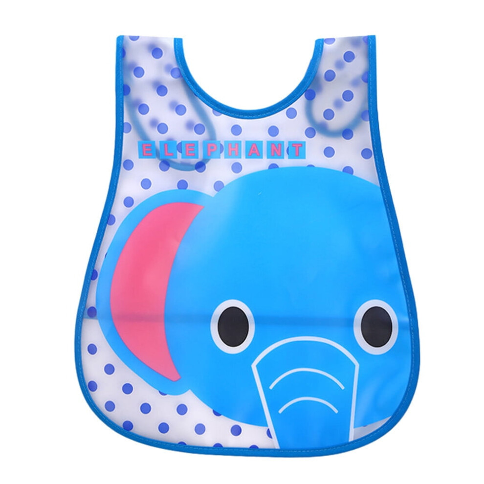 Cartoon Sleeveless Feeding Apron Bib Set for Toddlers