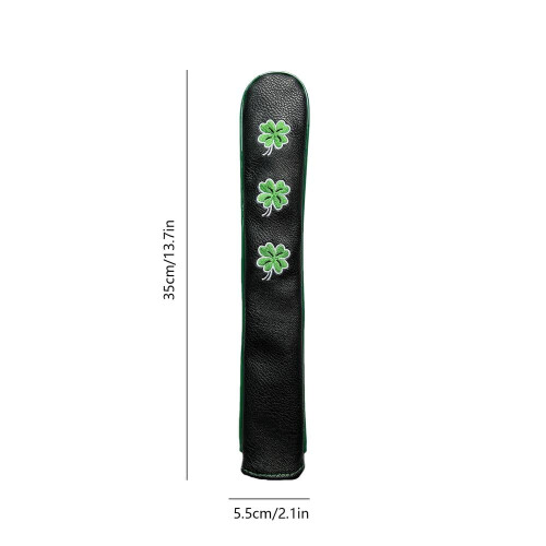 Golf Alignment Stick Cover PU Leather 1 Piece