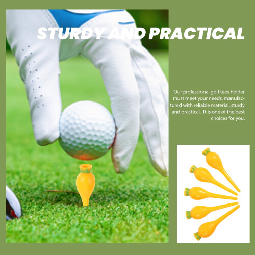 Plastic Golf Tees Portable 5 pcs 1