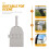 Golf Tees Holder PU Pouch for Men 1 Pack 3