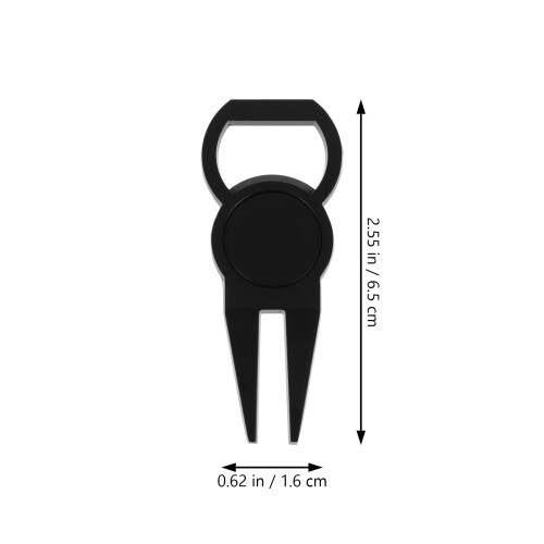 Golf divot tool folding zinc alloy portable 1