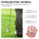 Golf divot fork green repair tool 3 pcs 4