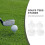 Golf tee set flexible 4 pcs 4